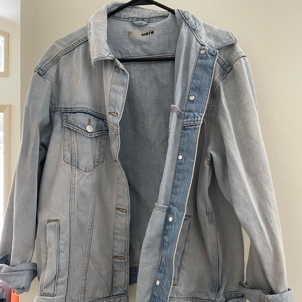 Topshop Light Blue Jean Jacket